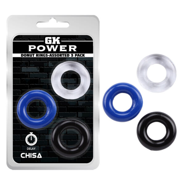DONNUT RINGS - ASSORTED 3 PACK EN SEXSHOP LINCE (1) DONNUT RINGS - ASSORTED 3 PACK EN SEXSHOP LINCE (1)