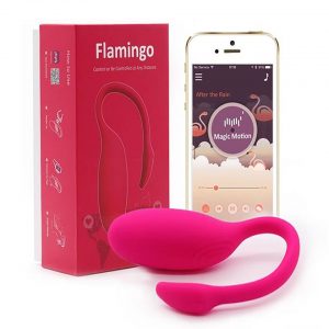 Flamingo vibrador inalambrico con APP - Sexshop Ofertas