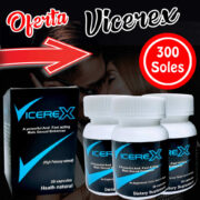 VICEREX OFERTA PACK X 3 UNID