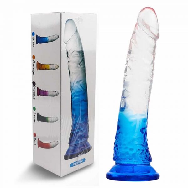 CONSOLADOR DE SILICONA JELLY CURVO - SEXSHOP OFERTAS (3)