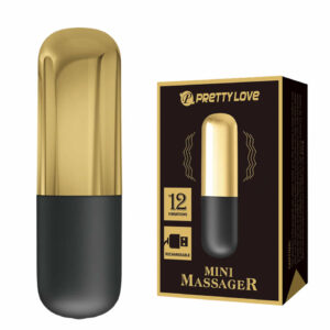 MINI MASSAGER GOLD PRETTY LOVE EN SEXSHOP OFERTAS