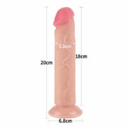 SLIDING-SKIN DONG BENDABLE TO ANY SHAPE 8 – SEXSHOP OFERTAS (2)