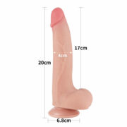 SLIDING-SKIN DONG BENDABLE TO ANY SHAPE 8.5 EN SEXSHOP OFERTAS (2)