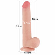 SLIDING-SKIN DONG BENDABLE TO ANY SHAPE 9 EN SEXSHOP OFERTAS (2)