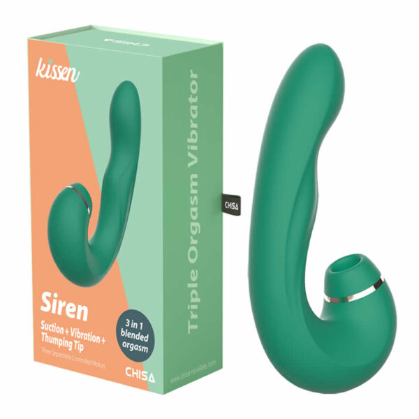 KISSEN SIREN SUCTION VIBRATION THUMPING TIP ESTIMULADOR DEL PUNTO G EN SEXSHOP OFERTAS (1)