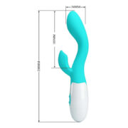 VIBRADOR RABBIT – BRIGHTY TURQUOISE SEXSHOP OFERTAS (2)