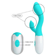 VIBRADOR RABBIT – BRIGHTY TURQUOISE SEXSHOP OFERTAS (3)