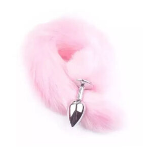 PLUG ANAL CON COLA DE ZORRA ROSADO EN SEXSHOP OFERTAS