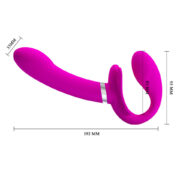 VIBRADOR LESBICO VALERIE DUAL MOTOR VIBRATION EN SEXSHOP OFERTAS (2)