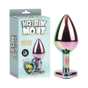 RAINBOW HEART GEM ANAL PLUG S - MATRIX MONT EN SEXSHOP OFERTAS (1)