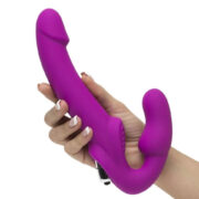 STRAP U EVOKE VIBRATING SILICONE STRAPLESS STRAP-ON EN SEXSHOP LINCE (2)