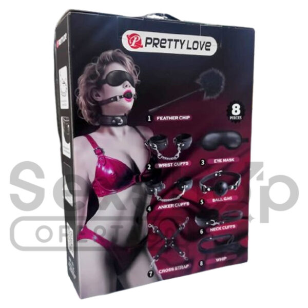 BDSM KIT 8 PIECES PRETTY LOVE EN SEXSHOP LINCE (3) BDSM KIT 8 PIECES PRETTY LOVE EN SEXSHOP LINCE (3)