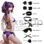 BDSM KIT 8 PIECES PRETTY LOVE EN SEXSHOP LINCE (4) BDSM KIT 8 PIECES PRETTY LOVE EN SEXSHOP LINCE (4)