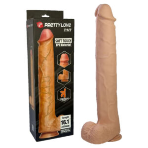 DILDO PAT SOFT TOUCH REALISTA 40 CM EN SEXSHOP LINCE (1)