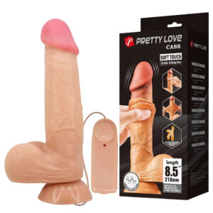 VIBRADOR CASS - SOFF TOUCH LIFELIKE SLIDING SKIN 22 CM EN SEXSHOP LINCE (1)