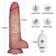VIBRADOR SLIDING – SKIN PRO II – 8.5 EN SEXSHOP LINCE (2)