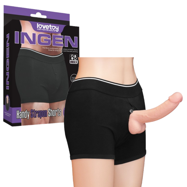 INGEN LOVETOY - HANDY STRAPON SHORTS EN SEXSHOP LINCE (1)