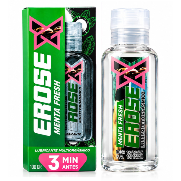 EROSEX MULTIORGASMICO MENTA 100 ML EN SEXSHOP LINCE